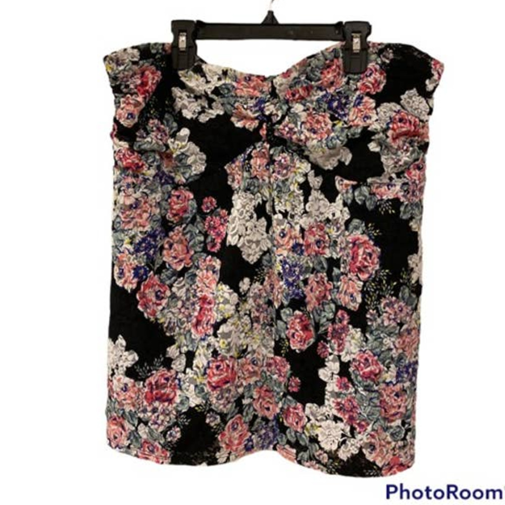 NWT Torrid Floral Lace Strapless Top, Sz 2X